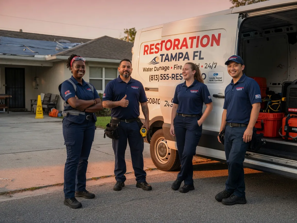 Water Damage Restoration company in Pottsboro, TX